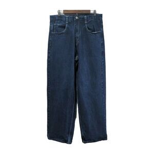 South Pole Mens Denim Jeans Size 36x32 Blue Baggy Wide Loose Y2K